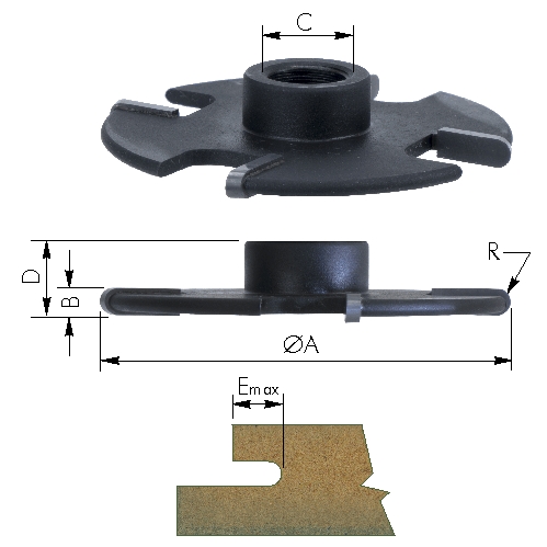 Radius Groovers & Arbors